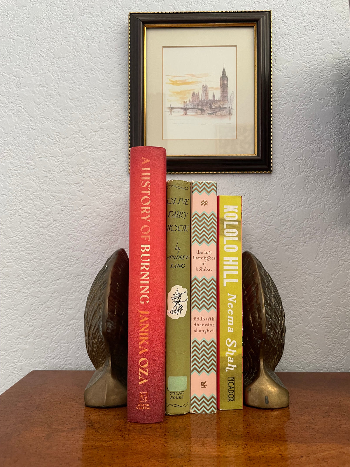 Mid-Century Clam Bookends