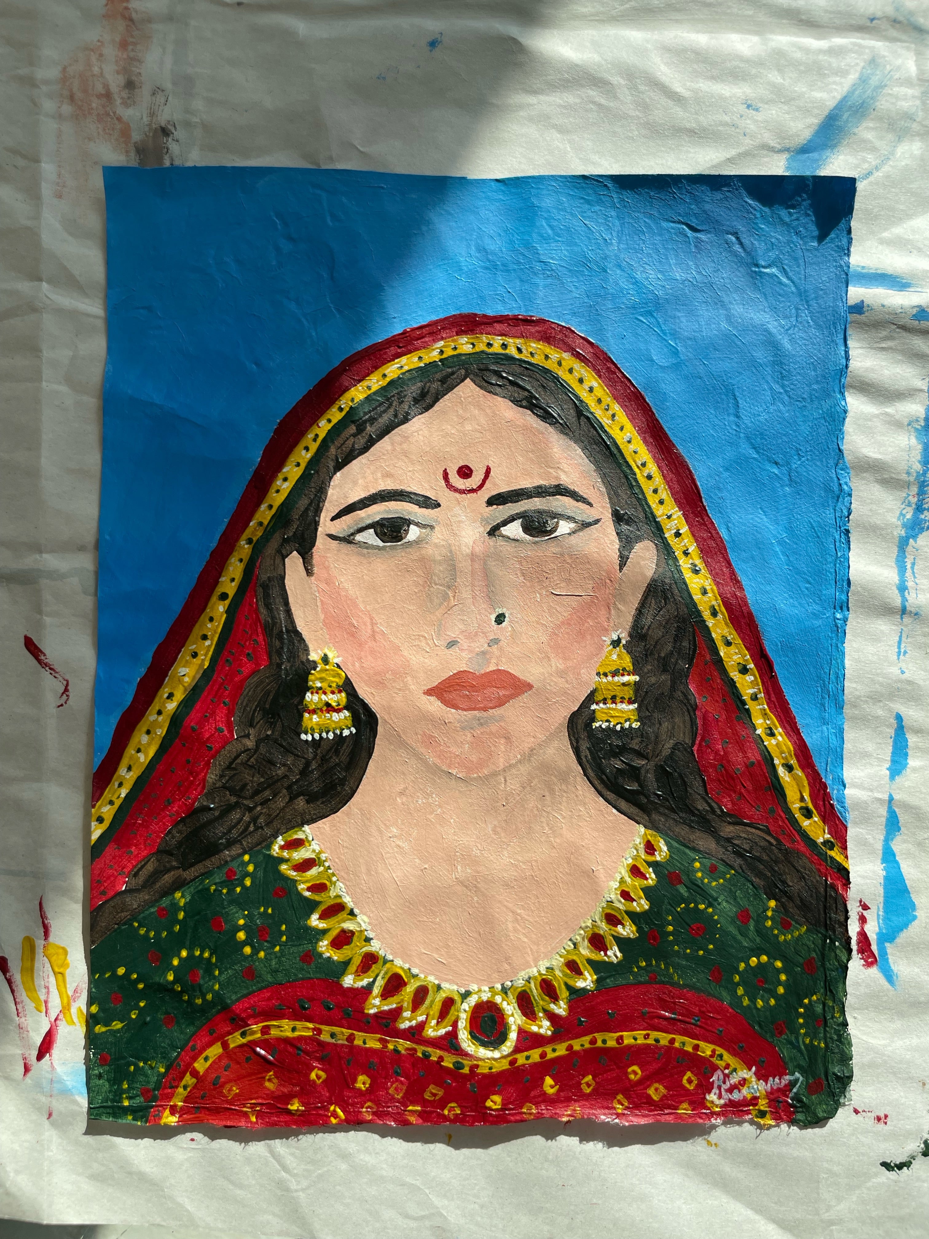 Daughters of Kathiawar Fine Art Print