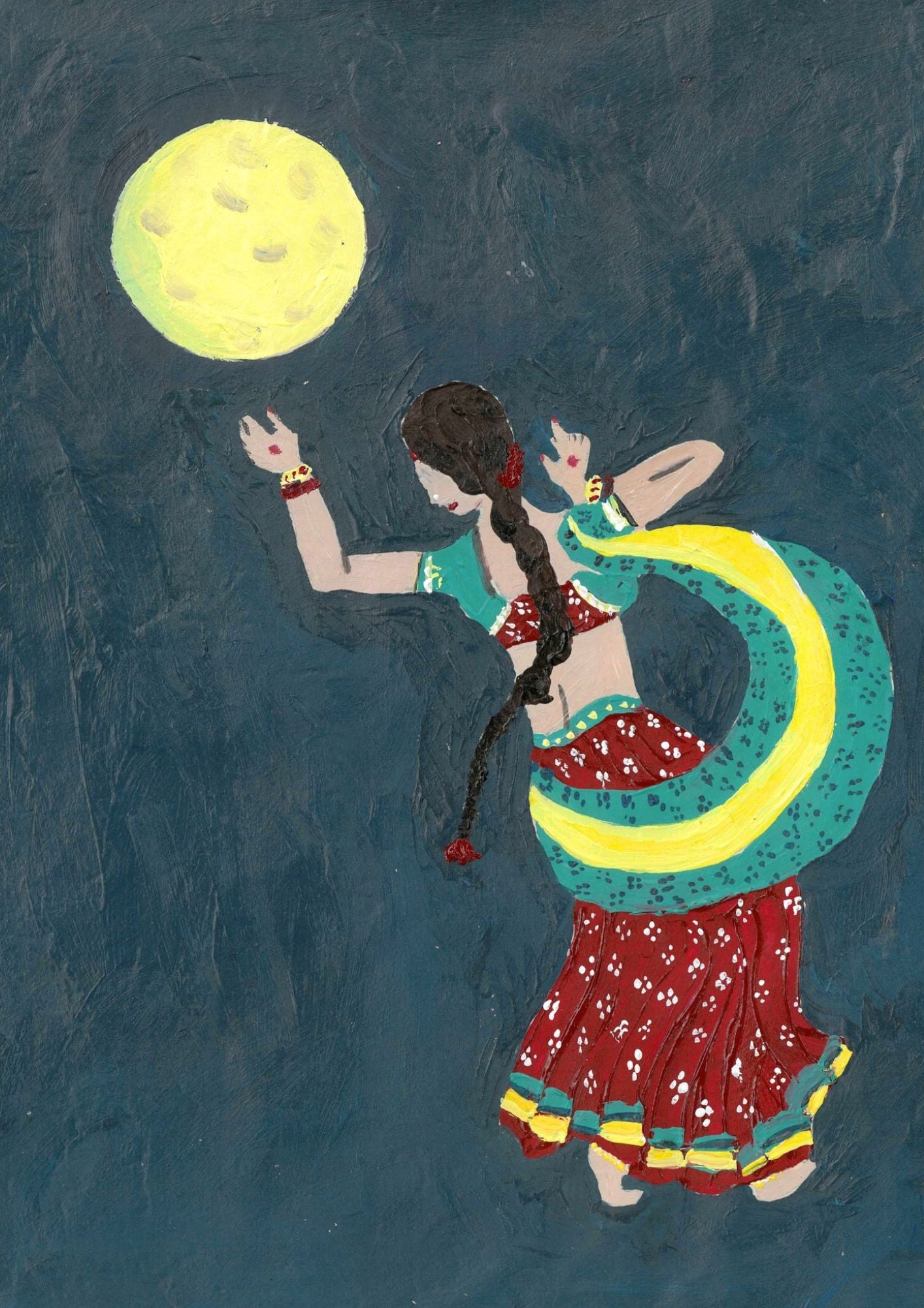 Radha Fine Art Print