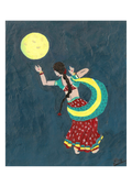 Radha Fine Art Print