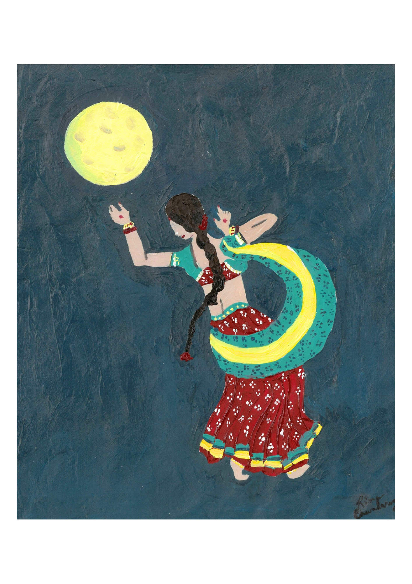 Radha Fine Art Print